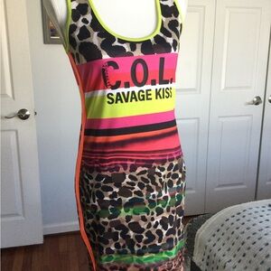 Sexy Colorful Animal Print Dress